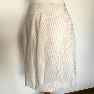 Zara striped tulip skirt